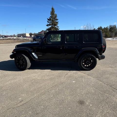 Used 2021 Jeep Wrangler Unlimited High Altitude with VIN 1C4HJXEG0MW577242 for sale in Grand Rapids, Minnesota