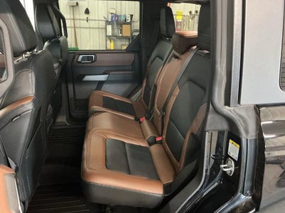 2023 Ford Bronco Base 4 Door Advanced 4x4