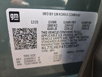 2026 Chevrolet Trax LT