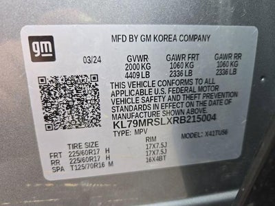 2024 Chevrolet Trailblazer AWD 4dr LT