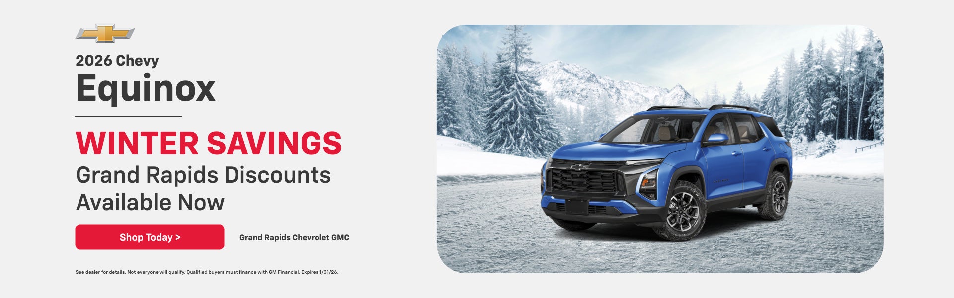2026 Chevy Equinox WINTER SAVINGS
