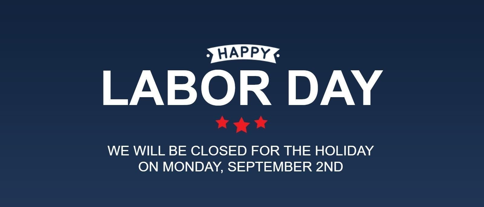 Labor day announcement at Grand Rapids Chevrolet GMC